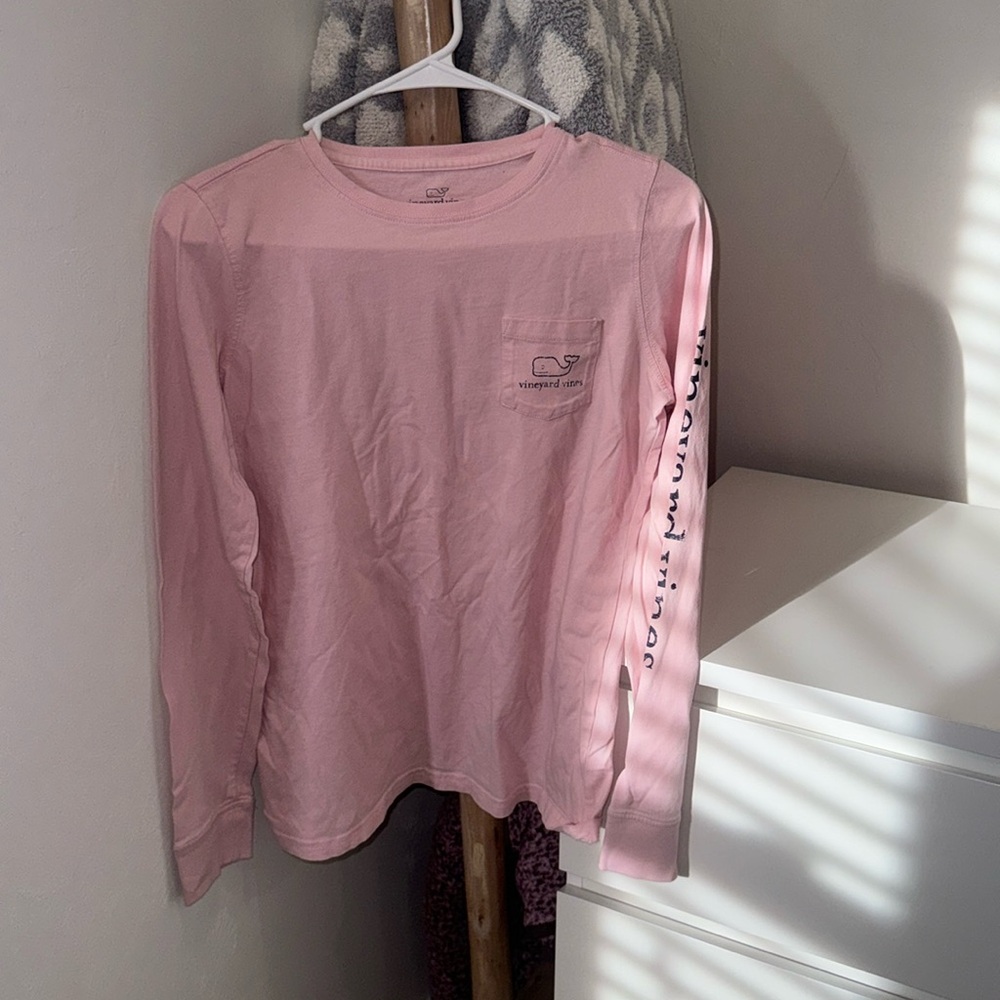 Vineyard vines pink long sleeve tshirt women’s xs